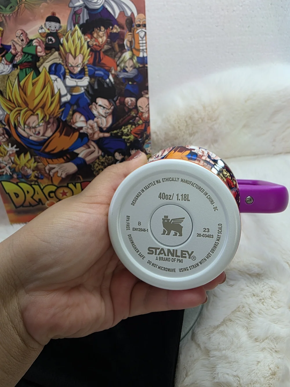 Stanley Purple Dragon Ball Z Quencher H2.0 Tumbler - Picture 5 of 8
